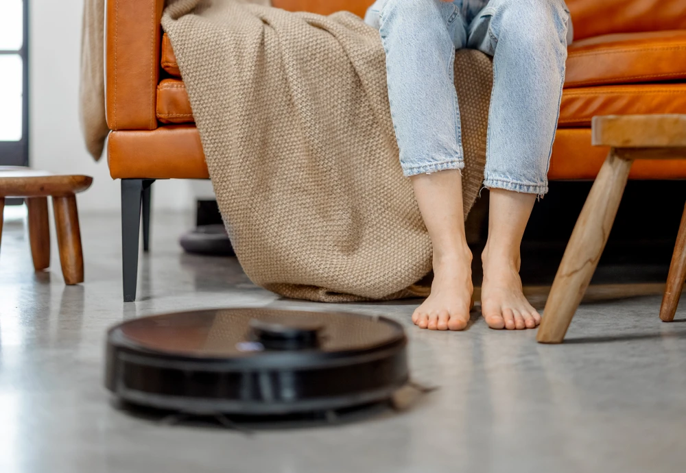 robot vacuum and mop self cleaning